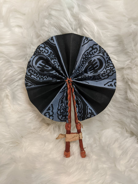 Ankara Fabric Mini Fans