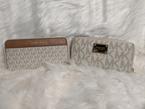 Authentic Michael Kors wallets are 100% genuine leather