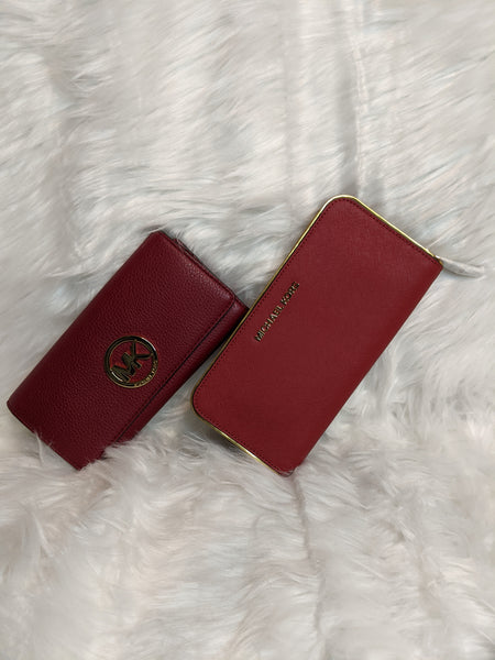 Authentic Michael Kors wallets are 100% genuine leather