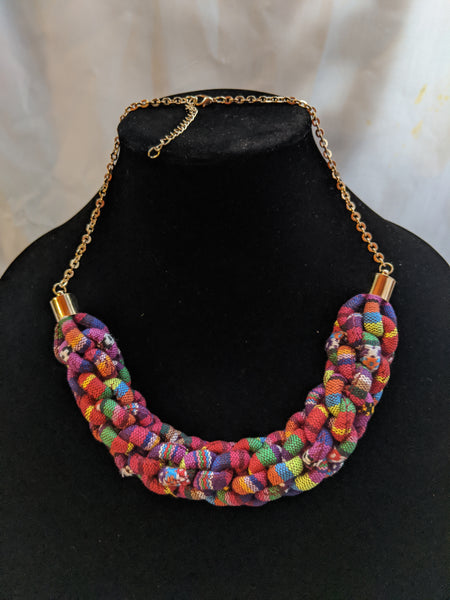 Multi Color Fabric Jewelry 2