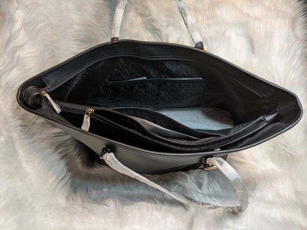 Authentic Michael Kors handbag (inside) is 100% genuine leather. 